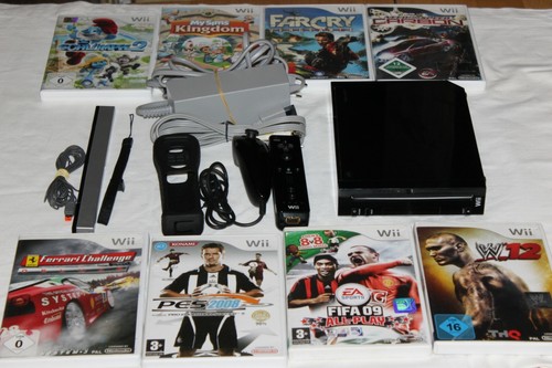 Nintendo wii schwarz - nintendo,