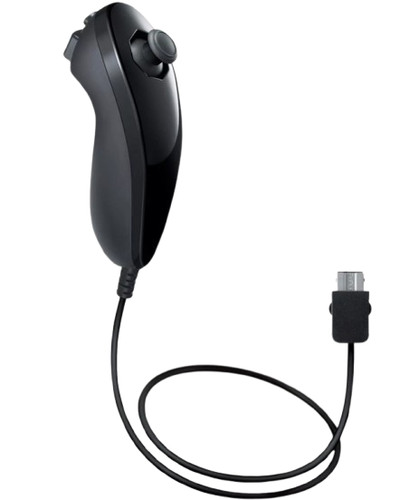 Nintendo wii nunchuk schwarz - nintendo,