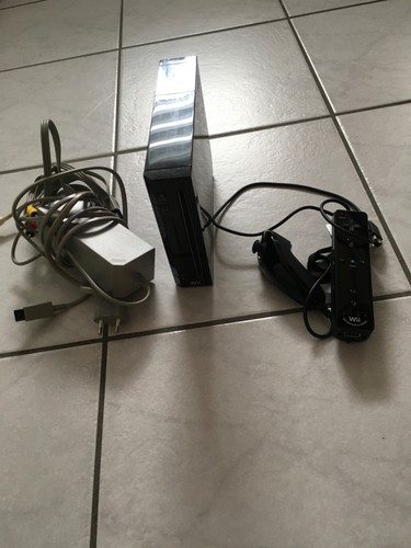Nintendo wii schwarz - nintendo, +